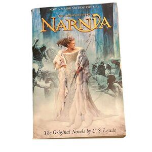 The Chronicles Of Narnia Book Cover Poster "The Original Novels By C.S. Lewis" W